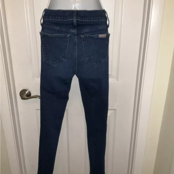 Joe's Jeans High Rise Skinny Ankle Women's Size 26x27 Dark Wash Stretch Denim - Picture 2 of 14